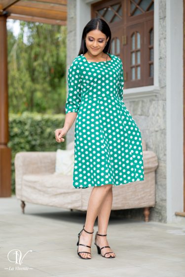 Polka Dot Short Dress