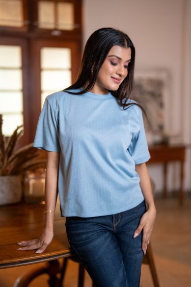 High Neck T-Shirt