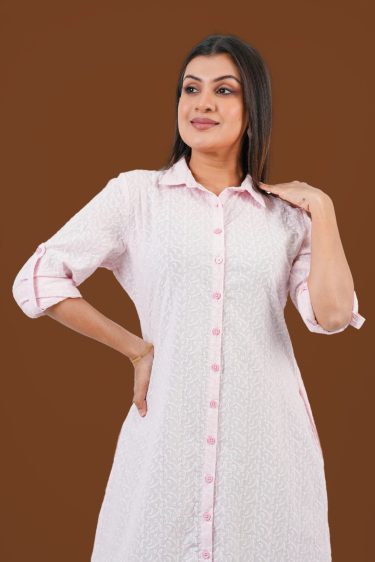 Cutlawn Short Shirt Dress