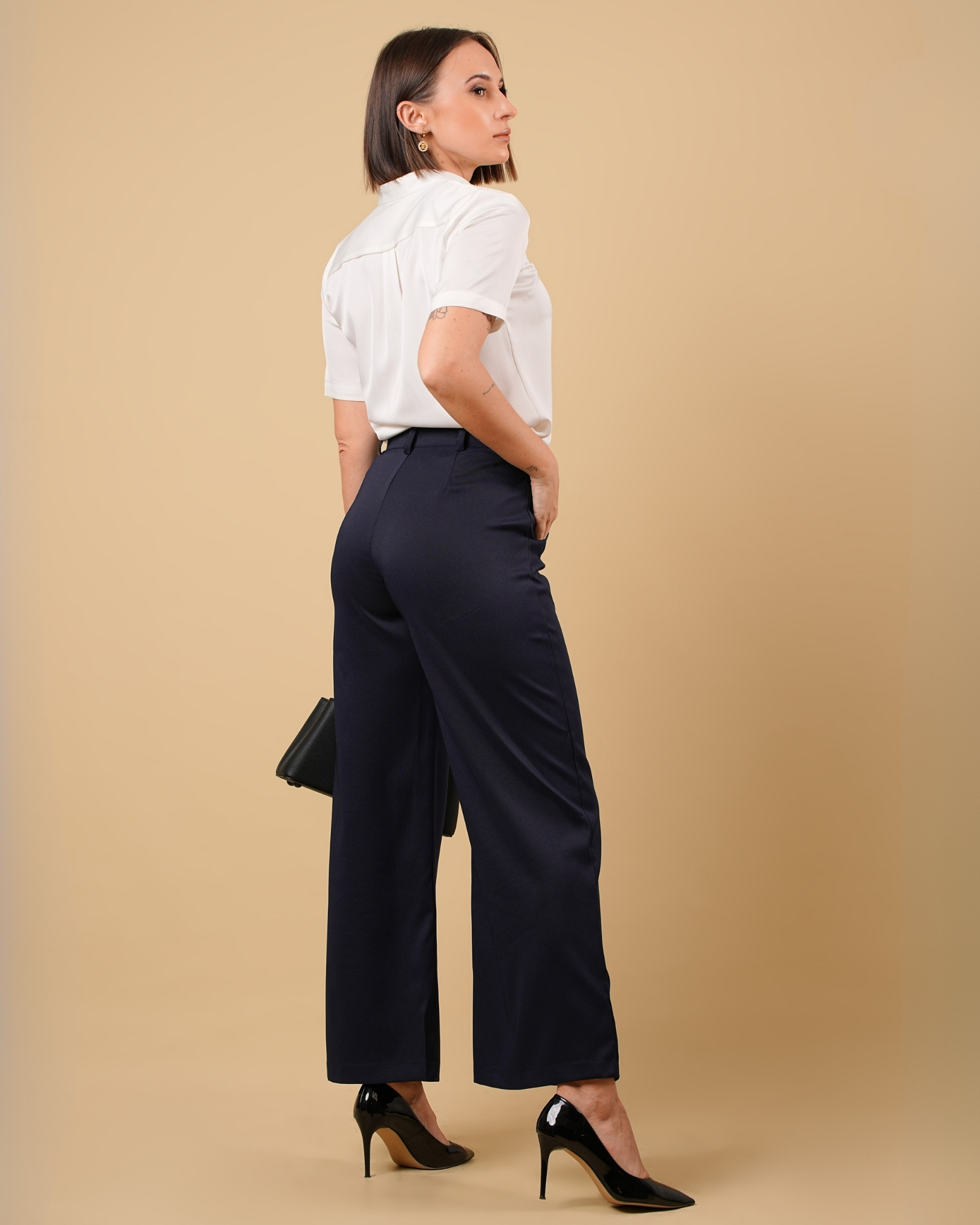 Wide Leg Office Pant - Image 4